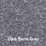 Dark Barre Gray granite