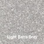 Light Barre Gray granite